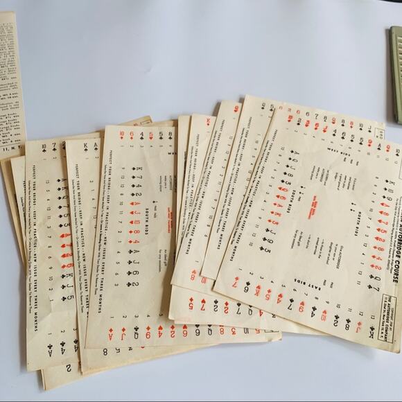 1951 Goren Autobridge Play Yourself  Bridge Playing Board - Picture 9 of 14